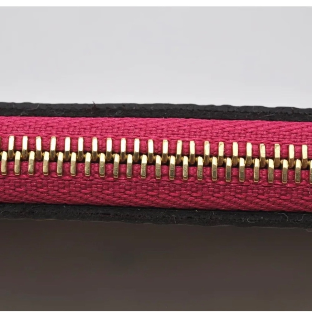 Authentic Louis Vuitton NEW neverfull PM pouch monogram pink lining - Picture 7 of 11